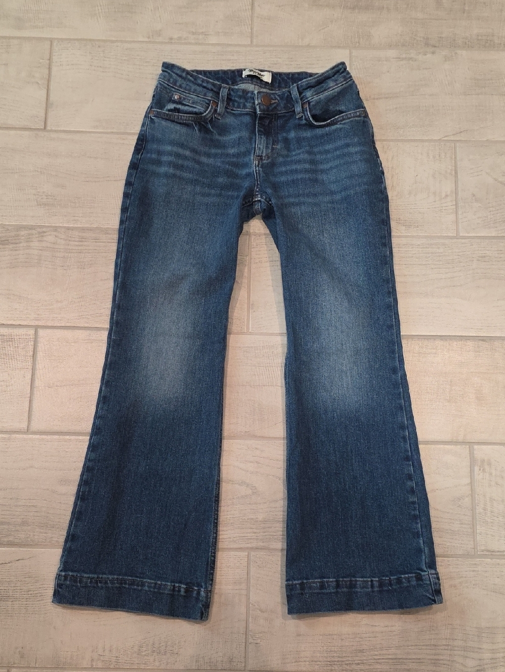 Wrangler Retro Mid Rise Trouser Women's Size 28x30 Jeans Stretch